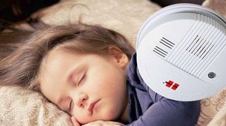 Detektory kouře s hlasem matky probudí děti lépe než zvuk sirény