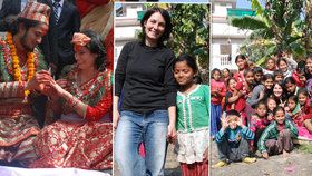 Michaela (30) zařídila dětem v Nepálu dětský domov.