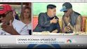 Dennis Rodman si pustil pusu na špacír a prozradil, že se Kim Čong-unovi narodila dcera.