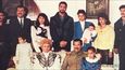 Početná rodina Saddáma Husajna.