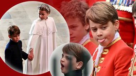 Královské děti ukradly show: Děda je král! George se ksichtil, Charlottka zářila