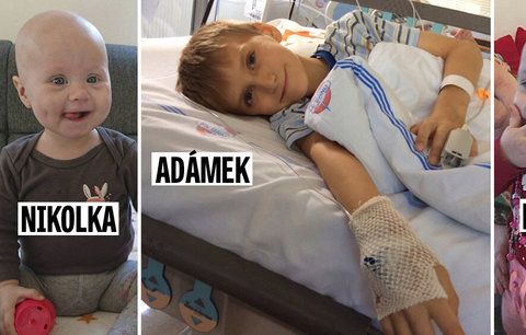 Nemocný Adámek (10) dostal cennou kostní dřeň! Nikolka na dárce čeká, Kačenka podstupuje chemoterapii...