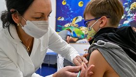 Očkování dětí v Praze (15.12.2021)