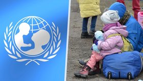 Více než polovina ukrajinských dětí opustila své domovy, hlásí UNICEF a varuje před rozšířením nebezpečných nemocí