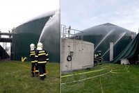 Tři zranění po explozi bioplynu v Dětřichově: Výbuch zažehla jiskra statické elektřiny, vědí už hasiči!