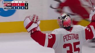 Snový zápas pro Postavu, v NHL vychytal McDavida a pomohl k výhře Snový zápas pro Postavu, v NHL vychytal McDavida a pomohl k výhře
