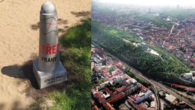 Střed Prahy se nenachází v centru města, ale v Žižkově na Balkáně. Souřednice konkrétně vychází na dětské hřiště.