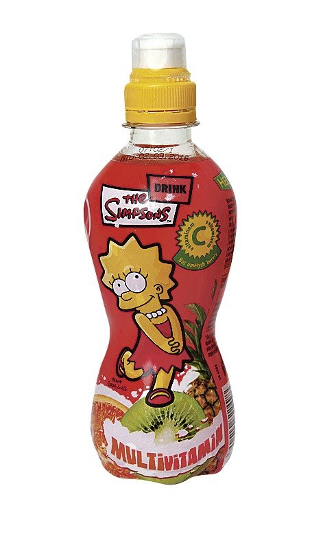 Hello The Simpsons Drink Multivitamin