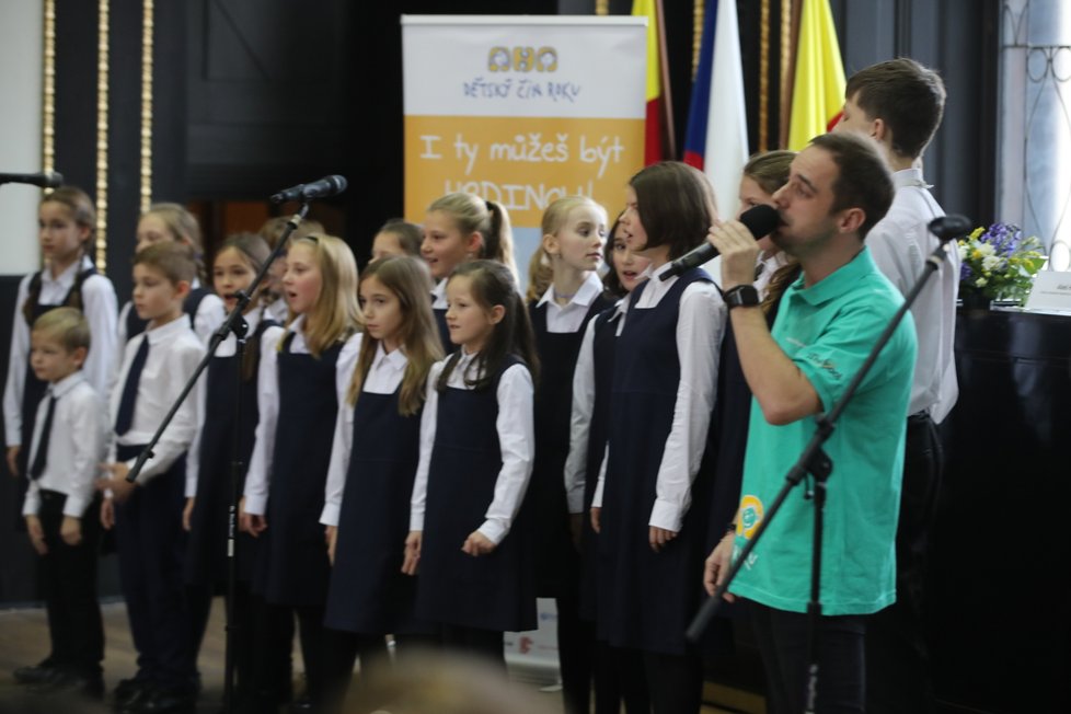 Ceremonie k Dětskému činu roku za rok 2019 se uskutečnila na Staroměstské radnici.