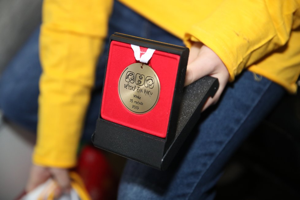 Ceremonie k Dětskému činu roku za rok 2019 se uskutečnila na Staroměstské radnici.