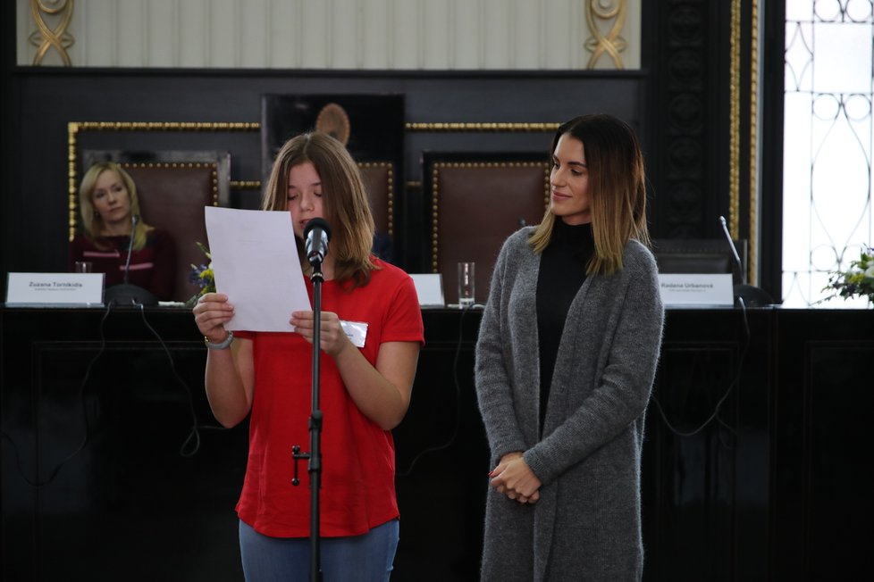 Ceremonie k Dětskému činu roku za rok 2019 se uskutečnila na Staroměstské radnici.