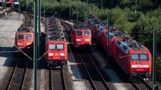 Další stávka na německé železnici. Strojvůdci odmítli i poslední návrh Deutsche Bahn