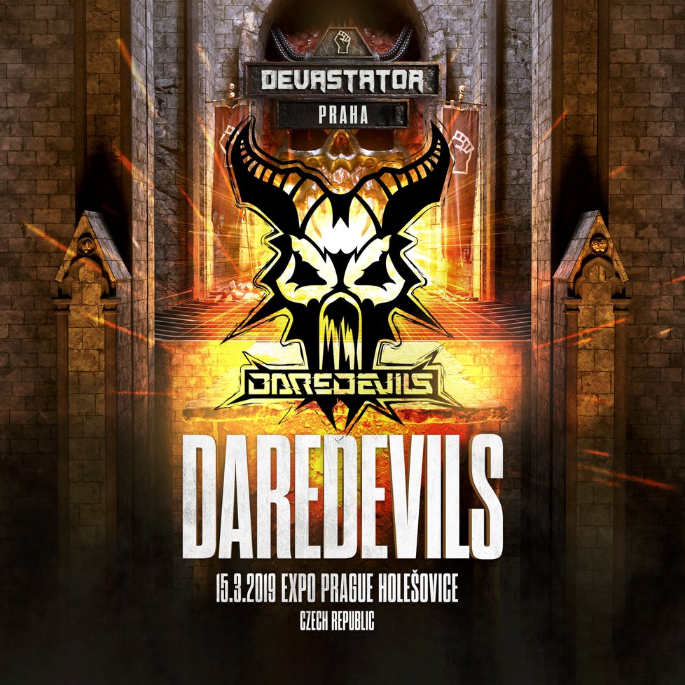 V Praze na Devastator Hall vystoupí Daredevils.