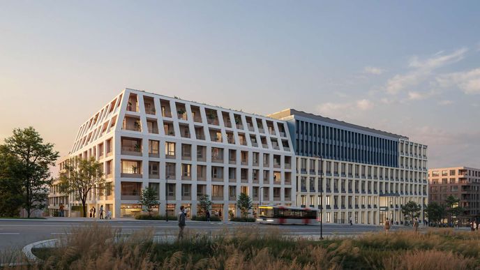 Projekt Dvory Vysočany developerské společnosti Corwin Projekt Dvory Vysočany developerské společnosti Corwin