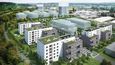 Developerská společnost AFI Europe začíná velký realitní projekt v Praze-Vysočanech výstavbou 257 nových bytů.