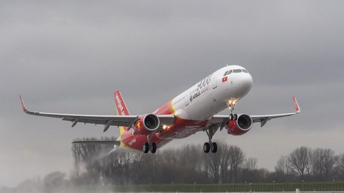 Devítitisící vyrobený Airbus, A321 pro aerolinky VietJet