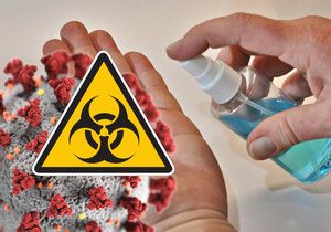 Na internetu lze sehnat dezinfekce, které obsahují toxický metanol (ilustrační foto)