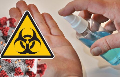 Pozor na nebezpečné dezinfekce: Některé jsou kontaminované látkou, po které oslepnete