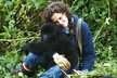 Sigourney Weaverová v roli Dian Fosseyové ve snímku Gorily v mlze
