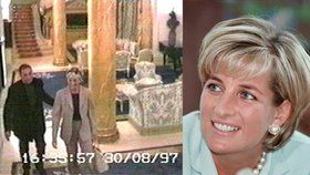 Princezna Diana v hotelu Ritz Carlton těsně před svou smrtí.