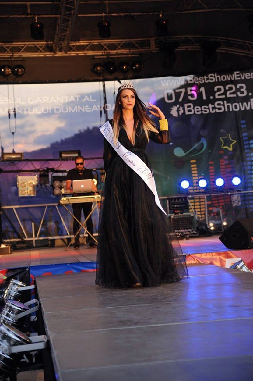 Diana Dinu se v roce 2014 stala rumunskou miss.