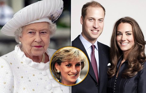 Kate a William by rádi pojmenováním dítěte vzdali hold zesnulé Dianě. Královna s tím ale nesouhlasí.
