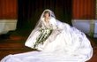 Lady Diana ve svatební den