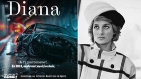 Šokující zneužití tragédie: Smrt princezny Diany (†36) v kampani podporující eutanazie!