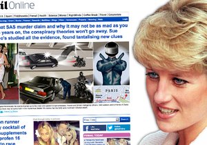 Podle britského deníku Daily Mail byla Diana možná zavražděna dvěma muži na motorce, kteří dočasně oslepili jejího řidiče