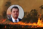 Hlava Brazílie tvrdí, že DiCaprio přispívá k požárům v Amazonii