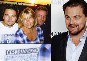 Leonardo DiCaprio si oblékl triko s nápisem Československo – realita, nebo podvod?