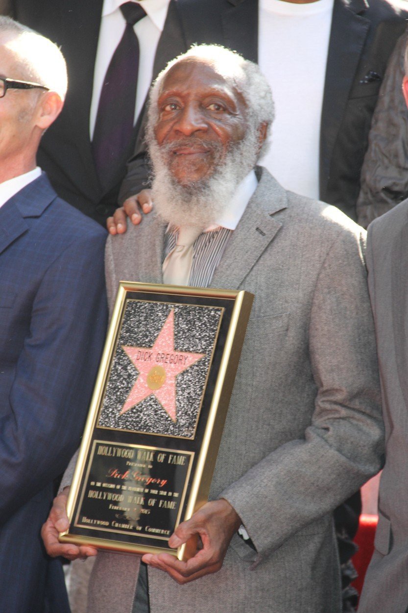 Dick Gregory a ocenění Star On The Hollywood Walk Of Fame