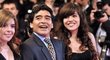 Diego Maradona a jeho dcera Giannina