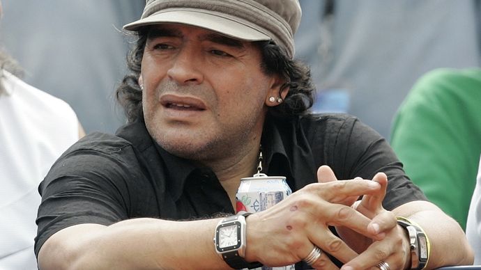 Božský Diego Maradona byl jedním z nejlepších fotbalistů všech dob.