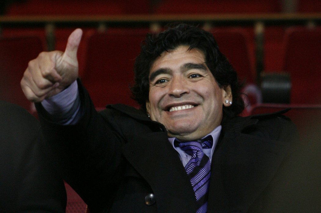 Božský Diego Maradona byl jedním z nejlepších fotbalistů všech dob.