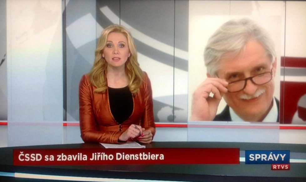 Slovenská televize si spetla otce a syna Diestbierovi. Jiří Dienstbier starší přitom zemřel před dvěma lety a ČSSD se ho tak zbavit nemohla.
