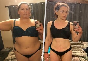 Dvaatřicetiletá Jessica Lovejoyová zhubla na polovinu své váhy.