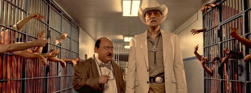 Dieter Laser jako Bill Boss ve snímku Lidská stonožka 3.