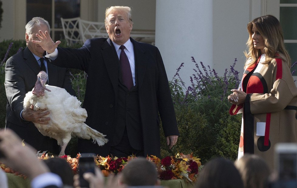 Donald Trump udělil milost krocanovi