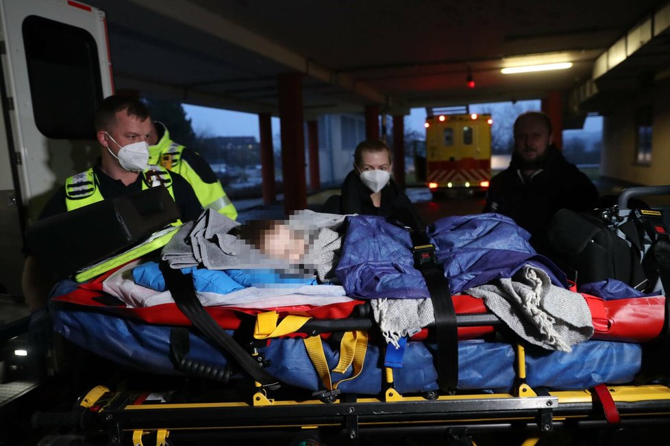 Dimitry (4) byl zraněn při explozi v Kyjevě. Vážně zraněného chlapce převezli do motolské nemocnice.