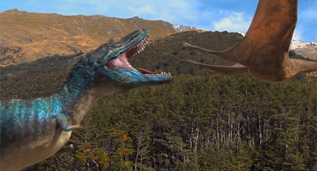 První upoutávka na filmové Putování s dinosaury 3D