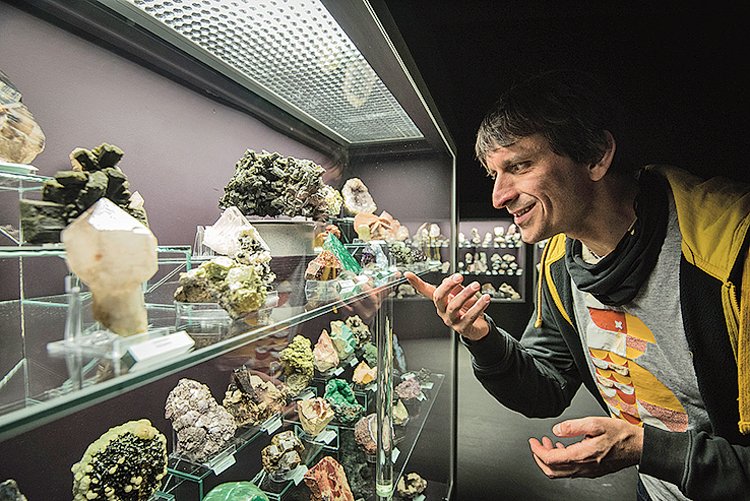 Dinosauria Museum Prague: Minerálů a zkamenělin je tu přes 6 tisíc