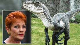 Australská politička popírá, že lidé mohou za klimatické změny. Jako příklad uvedla dinosaury. 