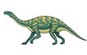 Přibližná podoba nového jihoafrického dinosaura. Oproti svým pozdějším příbuzným ze skupiny gigantických dlouhokrkých sauropodů byl jen štíhlým trpaslíkem.