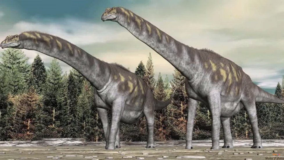 Podle vědců žil titanosaurus před 101,6 milionu let.