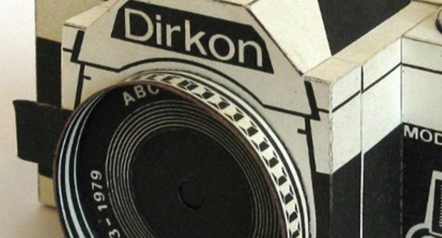 Papírová historie: Foťák z papíru Dirkon
