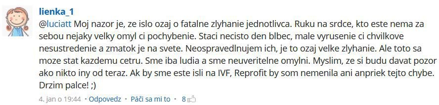 Češky a Slovenky řeší v diskusních fórech záměnu embryí na brněnské klinice.