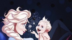 Elsa z Ledového království matkou! Jak vypadají Disneyho princezny s dětmi? 