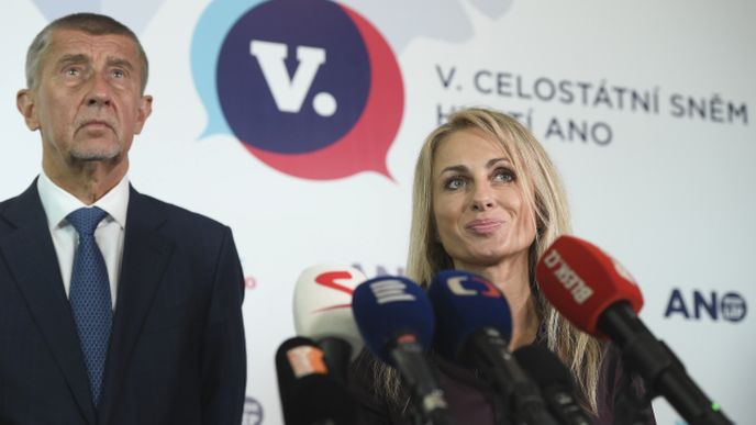 Andrej Babiš a Dita Charanzová Andrej Babiš a Dita Charanzová