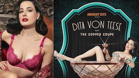 Hvězdná královna burlesky Dita Von Teese dorazí do Prahy! Předvede žhavou show